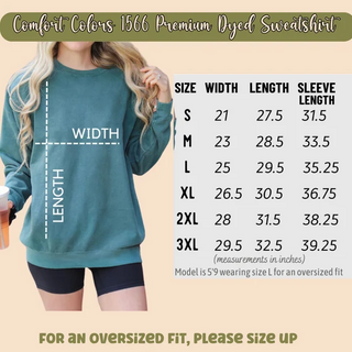 PC12 Comfort Colors Crew