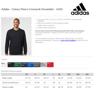 Legacy Adidas® Crewneck