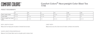 Heart PF Comfort Colors® Tee
