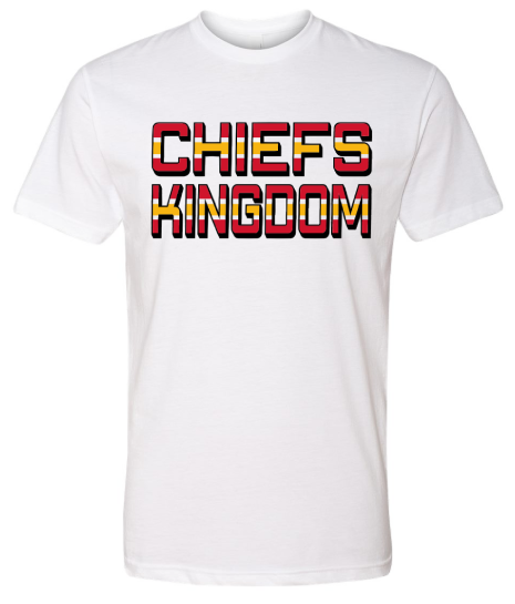 Chiefs Kingdom Stripes Tee (Adult)
