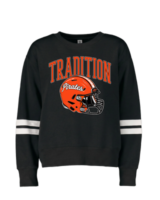 Tradition Ladies Boxy Varsity Crewneck