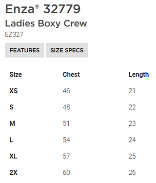 Proud To Be Ladies Boxy Crewneck