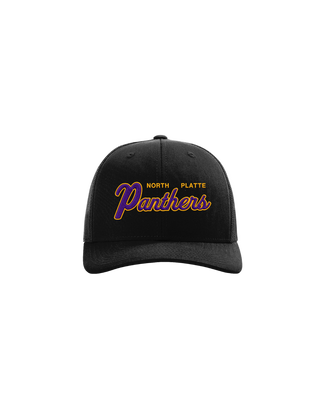Panthers Script Trucker Hat