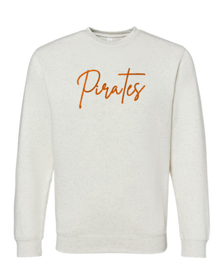 Script Embroidered Crewneck