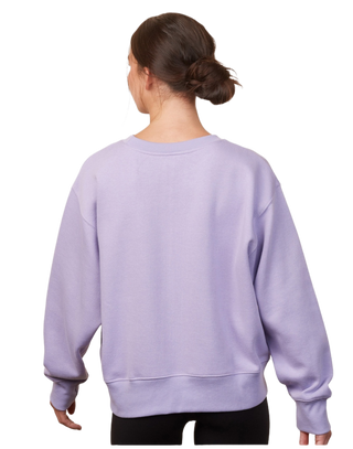 Panthers Boxy Chenille Crewneck