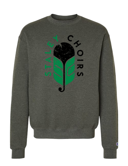 SC Champion Heather Dark Green Crewneck Sweatshirt (Unisex)