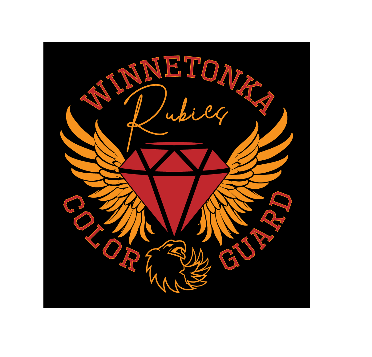 Winnetonka Rubies Color Guard Tee