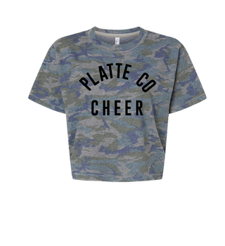 Platte Co Boxy Camo Tee