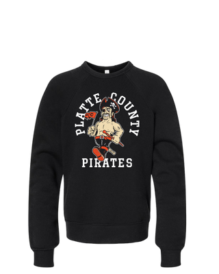 Pirate Statue Raglan Crewneck (Youth)