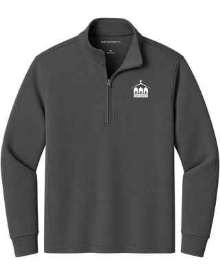 Men's Double Pique 1/4 Zip
