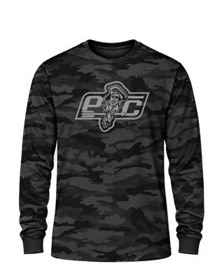 Camo LS Tee
