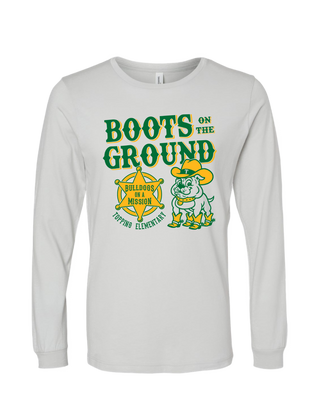Boot Scootin’ Bulldogs LS Tee